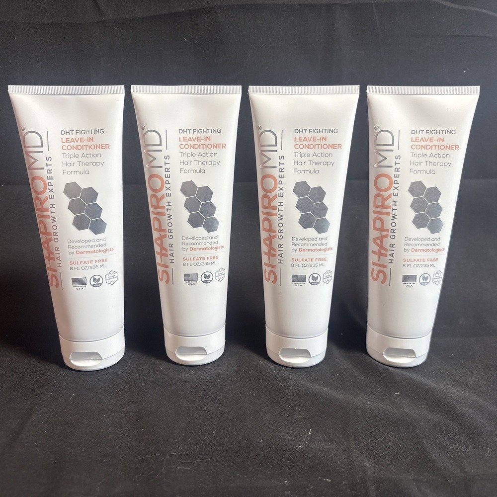 Lot of 3 Shapiro MD Hair Loss Leave-in Conditioner for Thinning Hair!